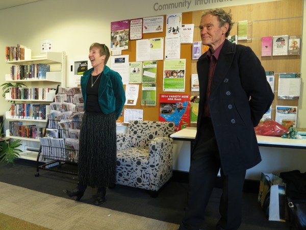 Richard Jermyn, a long-time friend of Rowena's, was master of ceremonies